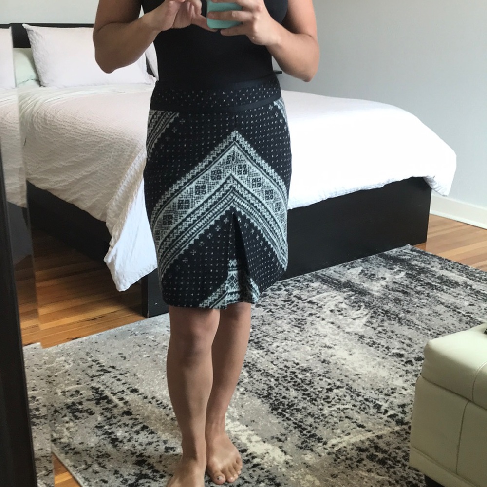NWOT Etcetera wool skirt size 0